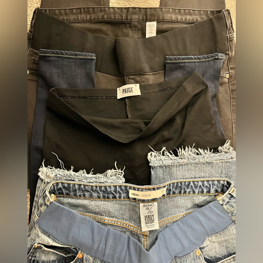 Maternity Jeans Lot Paige, ASOS & H&M